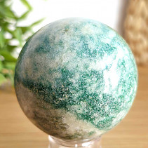 Koule z kamene avanturín zelený o průměru 6,3cm