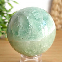 Fluorite stone in the shape of a ball with a diameter of 6.4 cm