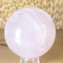 A semi-precious stone in the shape of a sphere with a diameter of 7.3 cm
