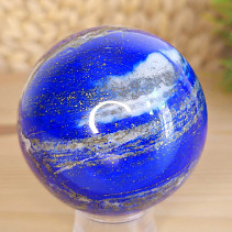 Lapis lazuli stone in the shape of a ball 437 grams