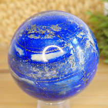 Lapis lazuli stone in the shape of a ball 756 grams