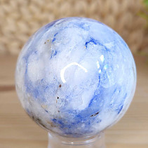 Sodalite stone in the shape of a ball 274 grams