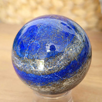 Lapis lazuli stone in the shape of a smooth ball 269 grams