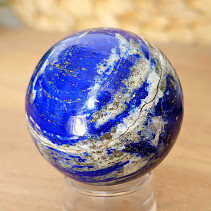 Lapis lazuli stone in the shape of a ball 174 grams