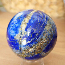 Lapis lazuli stone in the shape of a ball 339 grams