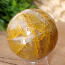 Crystal stone with limonite in the shape of a ball 248 grams