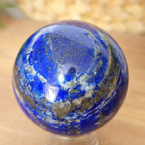 Lapis lazuli stone in the shape of a sphere 354 grams