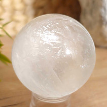 Ball-shaped calcite stone 271 grams