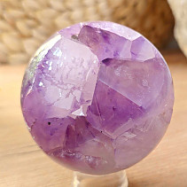 Amethyst stone in the shape of a sphere 583 grams