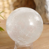 Ball-shaped calcite stone 252 grams