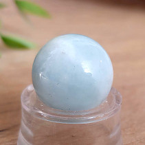 Aquamarine stone in the shape of a ball 16.6 grams