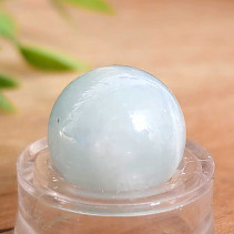 Aquamarine stone in the shape of a ball 11.2 grams