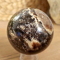 Dark opal stone in the shape of a sphere 430 grams