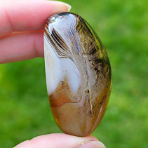 Smooth sardonyx agate stone 52 grams