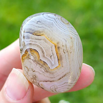 Smooth sardonyx agate stone 49 grams