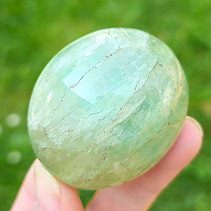 Smooth stone green fluorite 111 grams