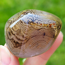 Smooth stone sardonyx agate 62 grams