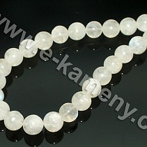 Moonstone necklace in the shape of balls