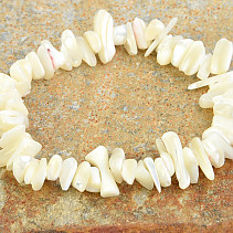 Bracelet pieces - Shell White