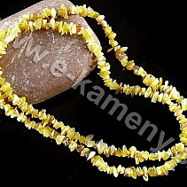 Dlouhý náhrdelník s kameny - Kalcit zlatý
