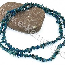 Long necklace with Stones - Apatite