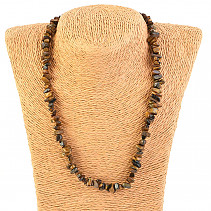 Pieces of stone Necklace - Tiger Eye
