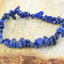 Náramek kousky kamenů - Lapis lazuli