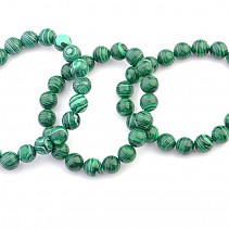 Malachite beads bracelet
