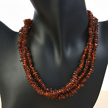 Amber necklaces darker