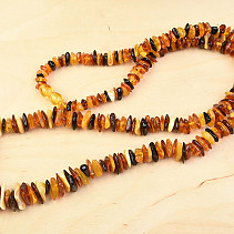 Ladies amber necklace 71 cm
