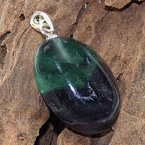 Pendant with fluorite Ag handle 31 mm