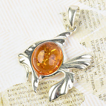 Silver pendant with jartare fish Ag 925/1000 25mm