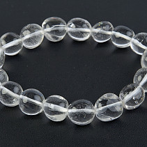 Bracelet made of crystal 12mm irregular shape