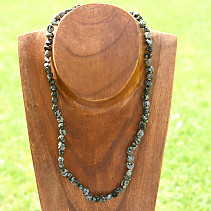 Obsidian flake necklace 8mm