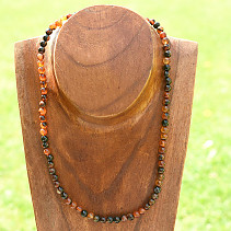 Agate necklace with agate 50cm