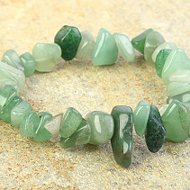 Bracelet with stones avanturin larger pieces
