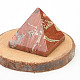 Pyramid of jasper breccia (3.5 cm)