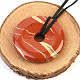 Red jasper donut pendant (4cm)