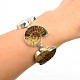 Original bracelet with ammonites Ag 925/1000