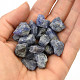 Blue tanzanite natural crystal from Tanzania