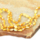 Necklace light amber (68cm)