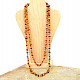 Amber necklace long (140cm)