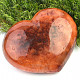 Carnelian stone heart (299g)