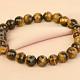 Women's bracelet made of tiger eye beads