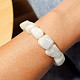 Irregular shape moonstone bracelet