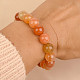 Agate apricot bracelet