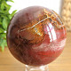 Petrified wood polished ball larger 558g