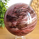 Polished larger petrified wood ball 1363g