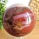 Polished larger petrified wood ball 1363g