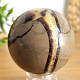 Dragon stone - septaria smooth ball 6.1cm